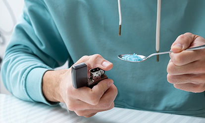 Crystal meth addiction treatment at MedTiM Clinic with medical stabilisation and psychological support