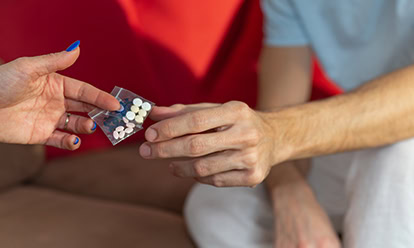 Psychostimulant addiction treatment with medical and psychological support
