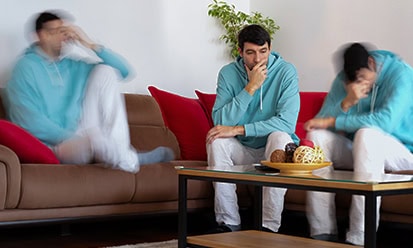 Anxiety treatment with psychiatric and psychotherapeutic support