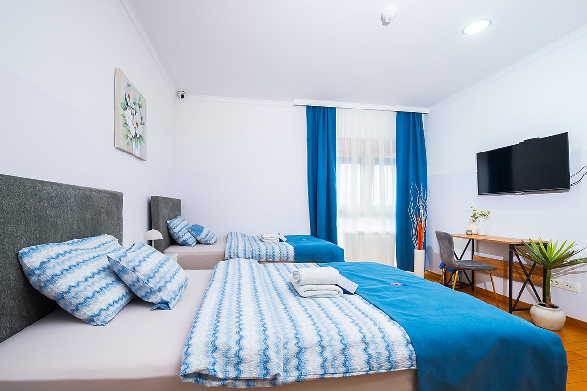 Double room accommodation for patients during addiction and mental health treatment