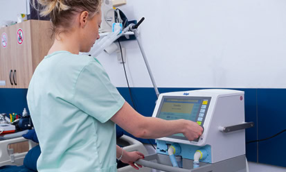 Medically supervised detoxification with symptom control and patient monitoring