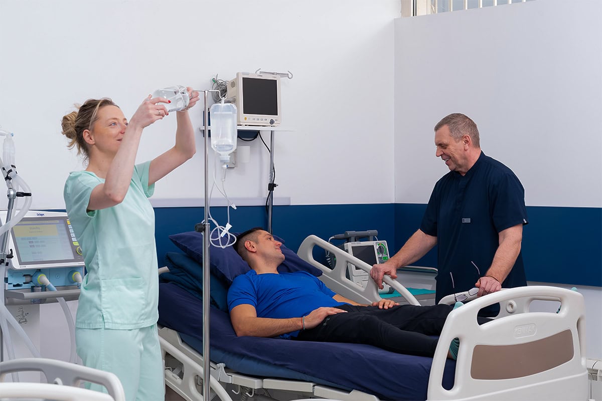 Infusion Therapy Infusion therapy at MedTiM Hospital as part of patient treatment and recovery support