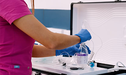 Ozone blood therapy as part of medical and therapeutic procedures for recovery support