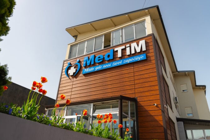 MedTiM Hospital Location Near Belgrade Peaceful location of MedTiM Hospital near Belgrade and the Danube