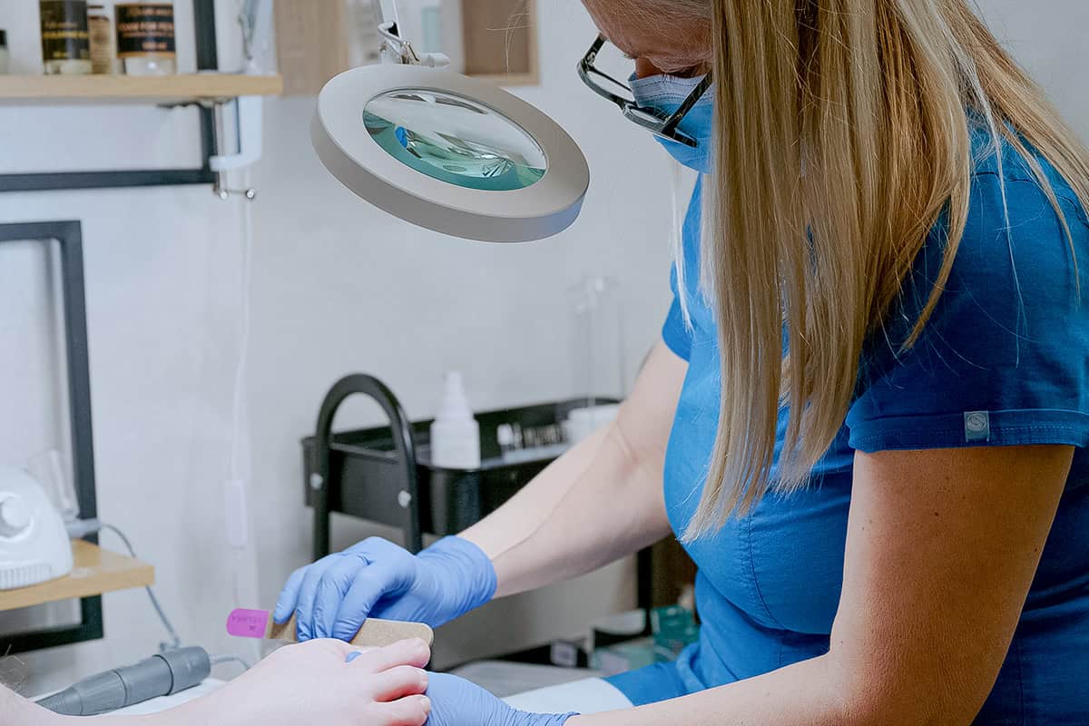Specialized foot care treatment at MedTiM Hospital