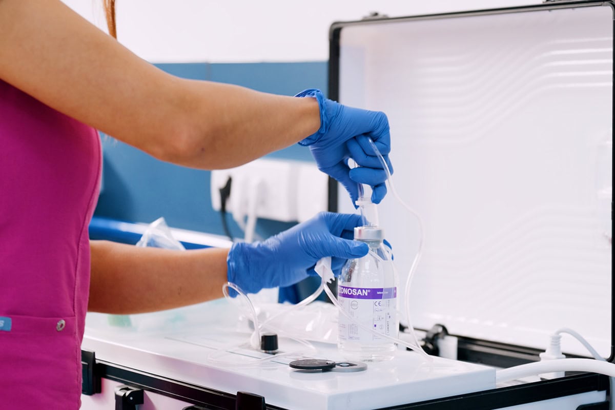 Blood Ozonation Therapy Blood ozonation therapy at MedTiM Clinic to support recovery and oxygenation