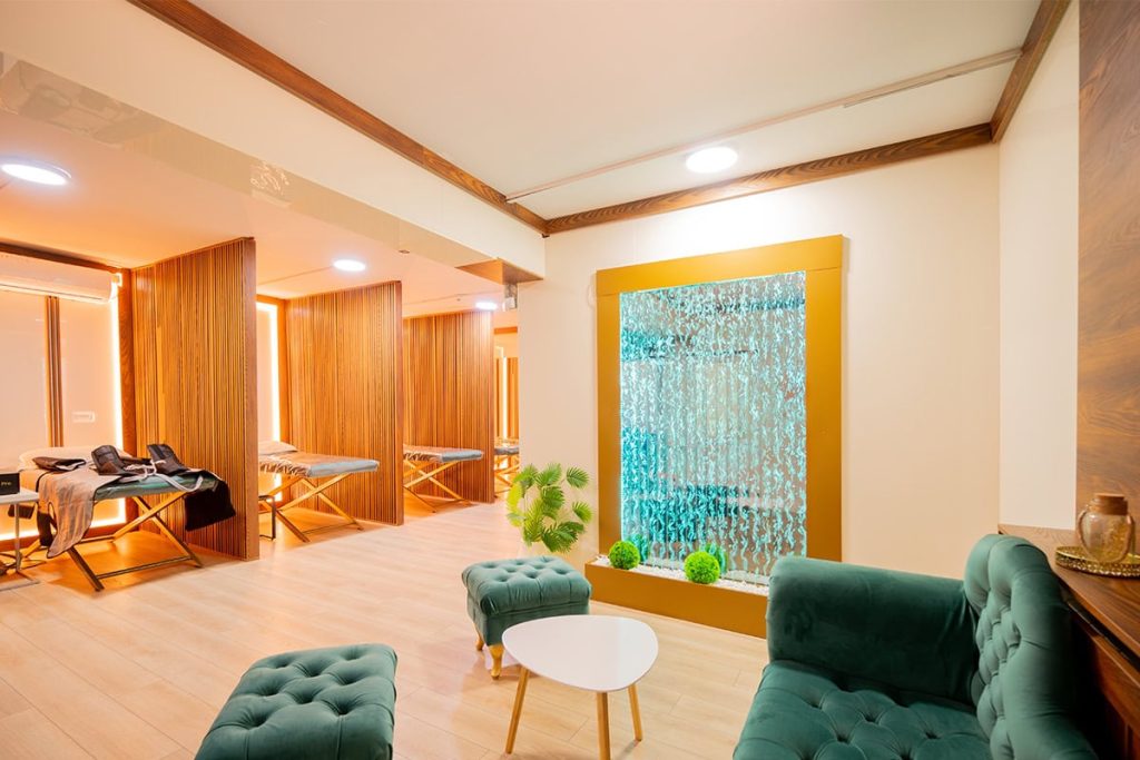 Patient Relaxation Space Relaxation space for patients during treatment and recovery
