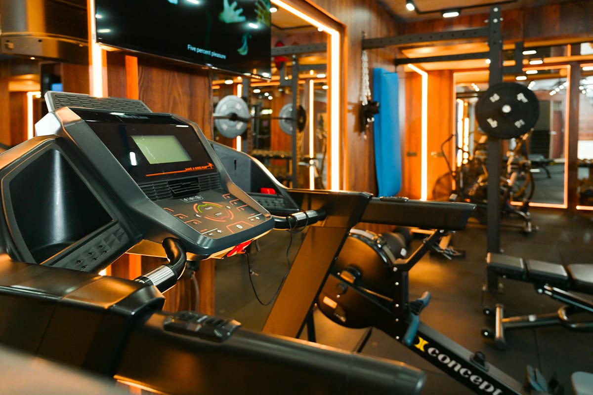 Fitness and Recovery Space Fitness and recovery space at MedTiM Clinic for patient wellbeing